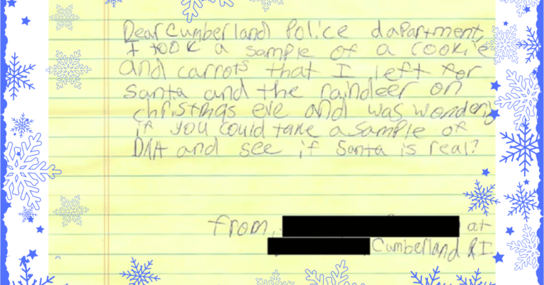 Little Girl Does Secret Santa Stakeout – Then Sends Her Evidence To The Police