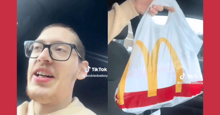 Stunned Man Gets Wrong McDonalds Order – Look What Was At the Bottom of the Bag