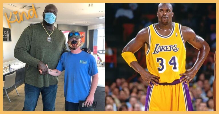 NBA Legend Shaq Surprises Customer At A Store – Man’s Stunned Reaction Goes Viral