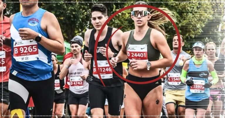 Runner Races Toward A New Record – But An Uninvited Guest Sends Her Screeching To A Halt