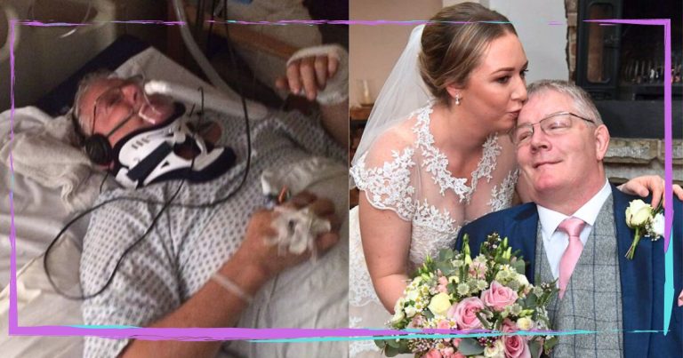 Paralyzed Father Has Special Wedding Message For His Daughter … When She Hears It, She’s In Tears