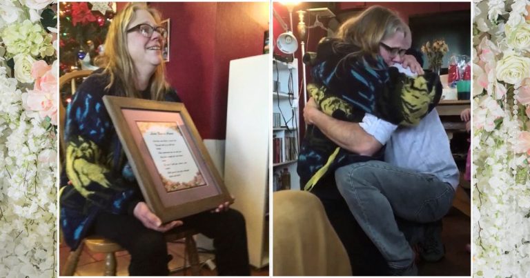 Dad Surprises Ex-Wife With Special Gift … When She Opens It, Her Life Changes In A Flash