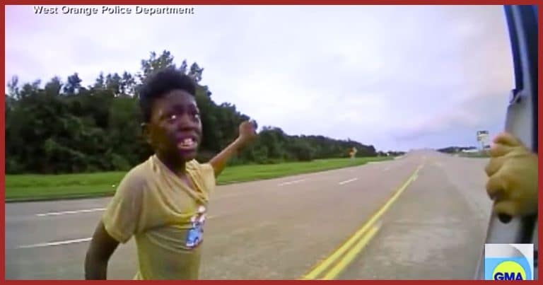 Terrified Boy Leads Cop Down To A Pond – What The Officer Sees Has Him Diving Into The Water