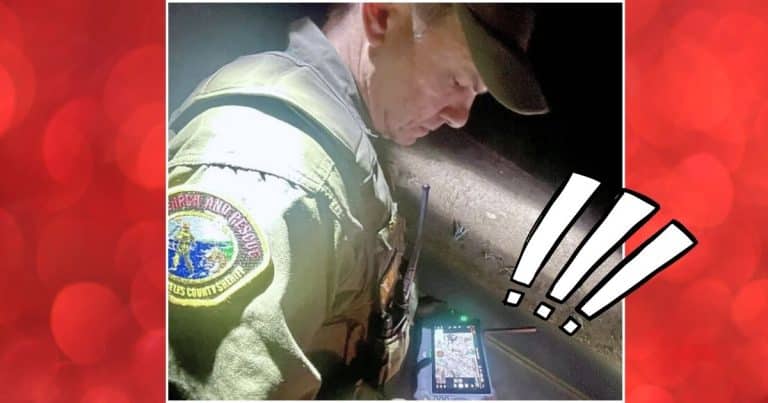 Glowing Object Leads Cops To Stunning Discovery – What They Find Leaves Them Shocked