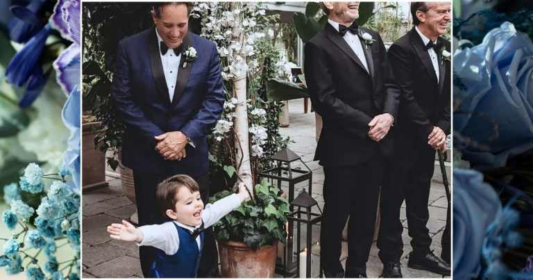 After Toddler Spots ‘Surprise’ Wedding Guest – Hearts Melt As He Races Down The Aisle