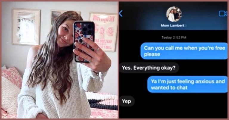 Teen Texts Mom With A Simple Request – Then A Sudden Sound Has Her Racing Across The Room