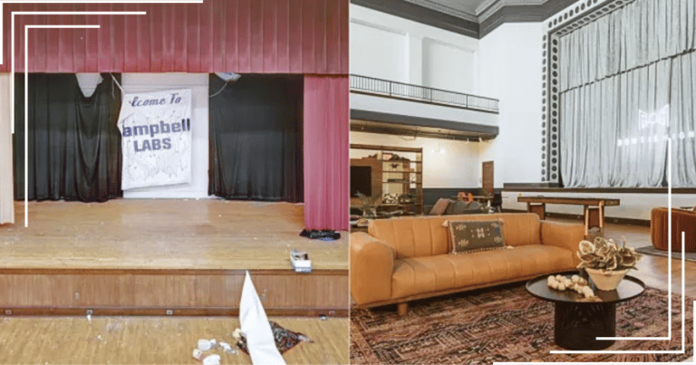 Abandoned High School Gets Amazing Makeover – Check Out How Glorious It Is Inside Now