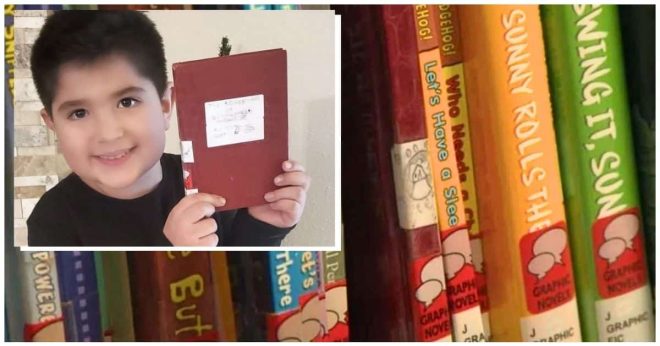 Boy Snuck His Self-Made Book Onto A Shelf - See The Reaction When Librarians Find It - Watch