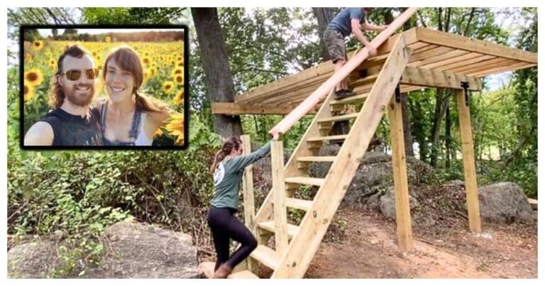 Man Builds One-Of-A-Kind Airbnb In The Woods – Makes Enough Money To Quit His Job