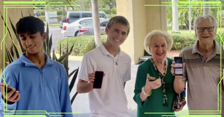 Savvy Teens Amaze Seniors In Nursing Home – They Volunteered to Teach Them 1 Valuable Skill