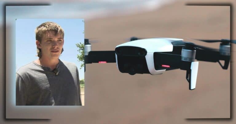 Teen Uses Drone to Explore Mysterious Hole – You’ll Never Guess What He Finds Lying Upside Down Inside