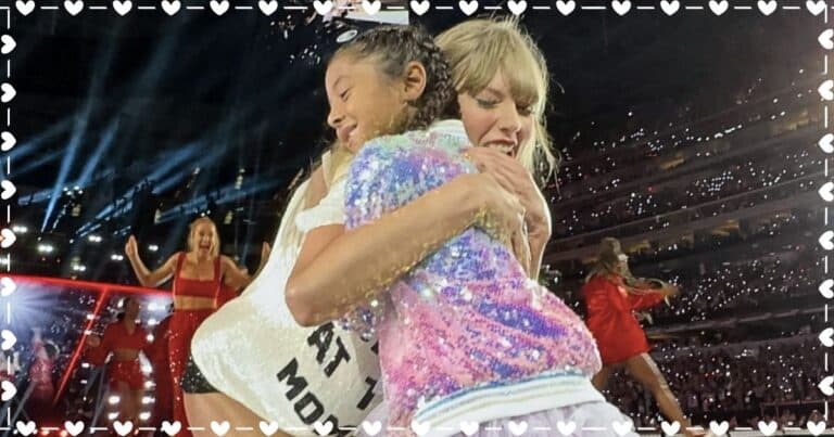 Taylor Swift Has A Magical Moment With A Fan – You Won’t Believe Who The Little Girl Is Related To