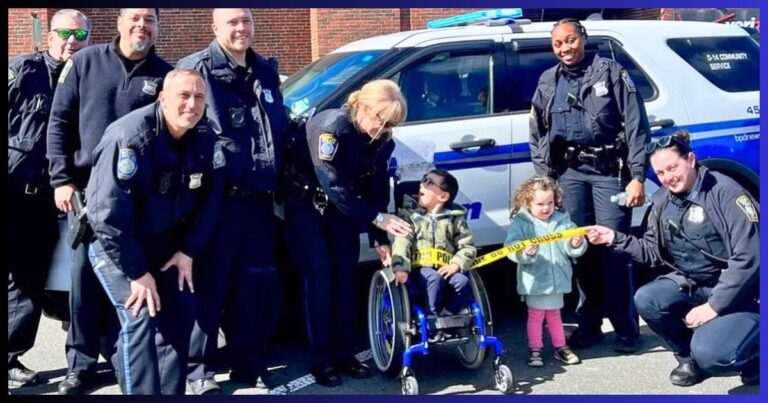 Disabled Boy Has Only 1 Wish – But He Needs the Cops To Make It Come True