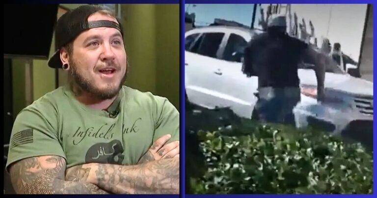 Seconds After Screams Erupt From a Car – Army Veteran Starts Sprinting Toward Them