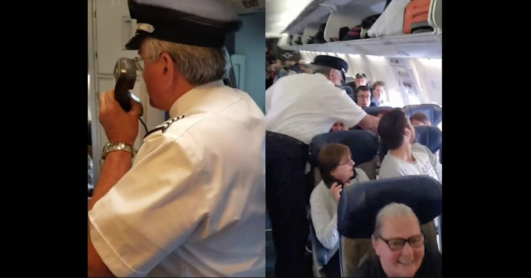 Pilot Makes Surprise Announcement – Then Passengers Are Shocked To See What He’s Carrying