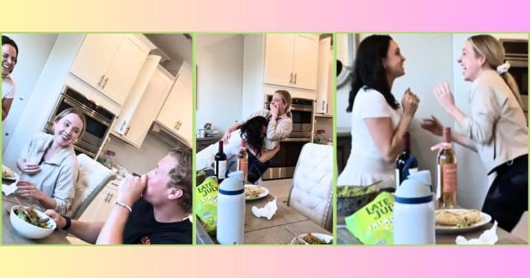 Besties Reveal Surprising Secret Over Wine – And Their Reactions Are Priceless