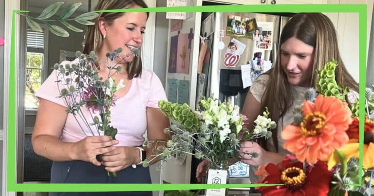 Friends Get Brilliant Idea for Leftover Flowers – And What They Do Next Is Spreading Joy Everywhere